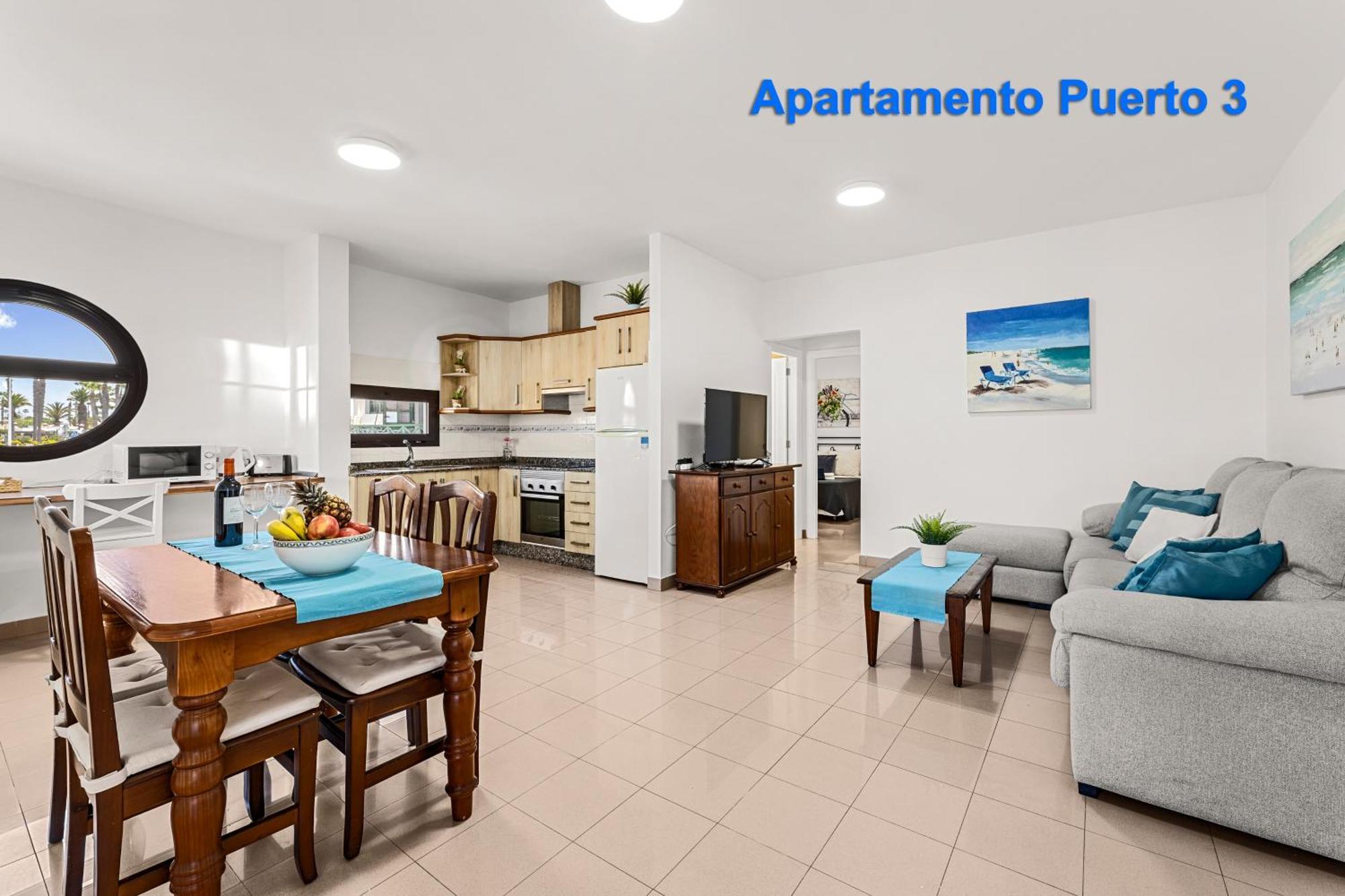 Apartamentos Puerto 1, 2 Y 3 Playa Blanca  Pokoj fotografie